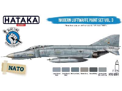 Htk-bs61 Modern Luftwaffe Vol.2 Paint Set - image 3