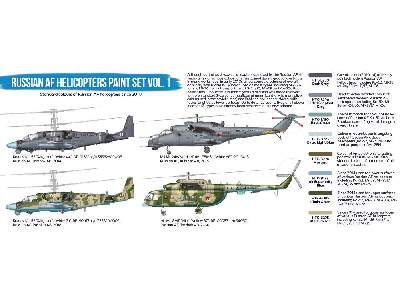 Htk-bs86 Russian Af Helicopters Vol.1 Paint Set - image 2
