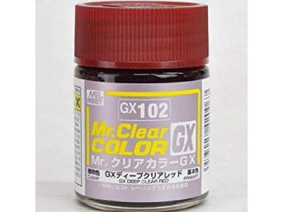 Gx102 Deep Clear Red - image 1