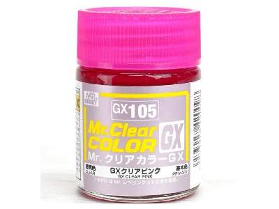 Gx105 Clear Pink - image 1