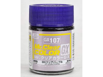 Gx107 Clear Purple - image 1