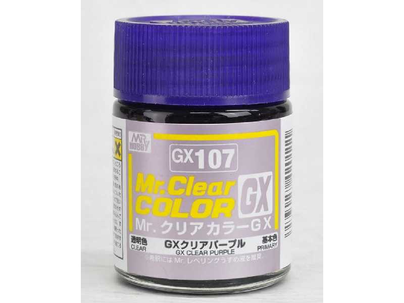 Gx107 Clear Purple - image 1