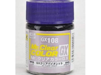 Gx108 Clear Violet - image 1
