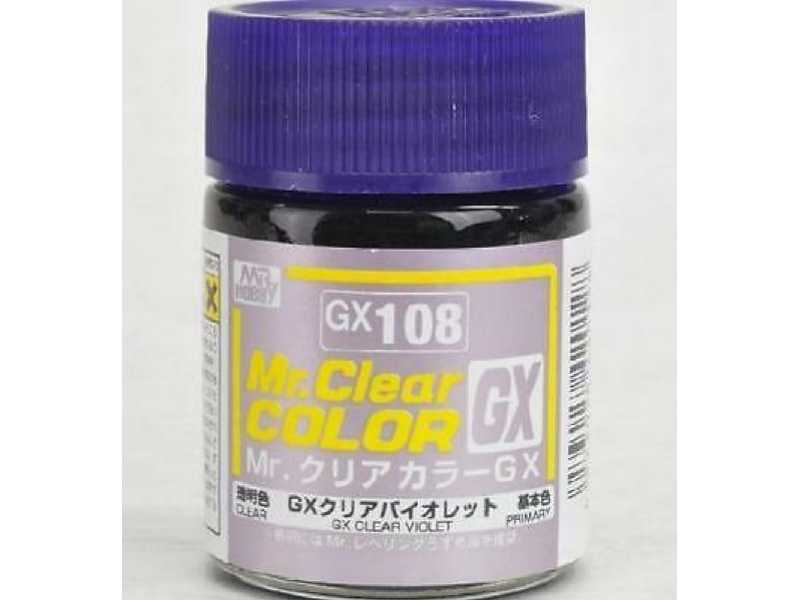 Gx108 Clear Violet - image 1