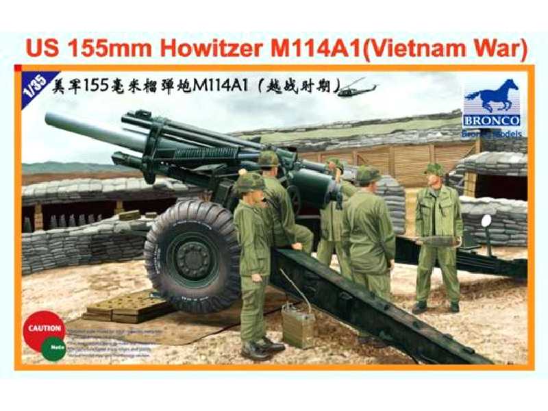 US 155mm Howitzer M114A1 (Vietnam War) - image 1 US 155mm Howitzer M114A1 (Vietnam War) - image 1