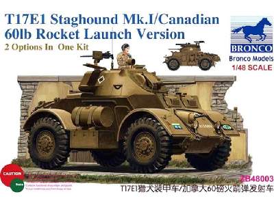 T17E1 Staghound Mk.I/Canadian 60lb Rocket Launch Version - image 1