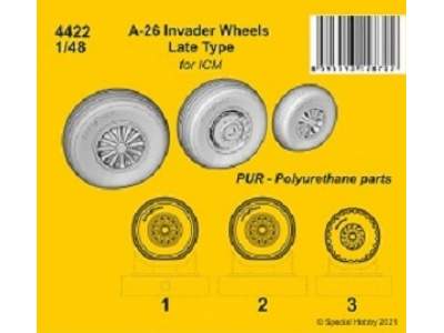 A-26 Invader Wheels Late Type Icm - image 1