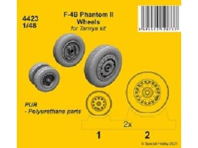 F-4b Phantom Ii Wheels Tamiya - image 1