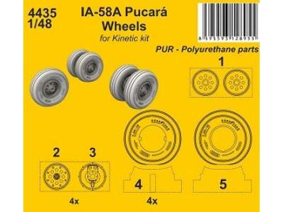 Ia-58a Pucará Wheels (For Kinetic Kit) - image 1