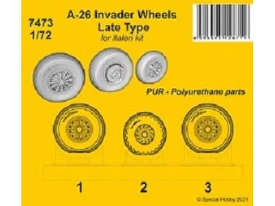 A-26 Invader Wheels Late Type Italeri - image 1