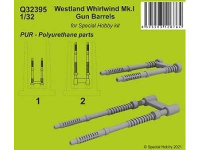 Westland Whirlwind Mk.I Gun Barrels Special Hobby - image 1