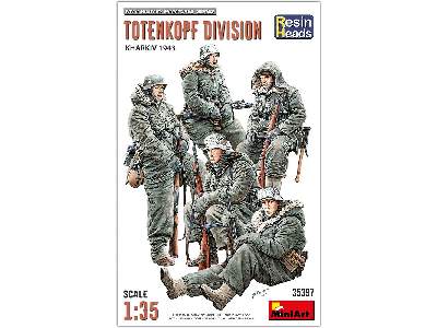 Totenkopf Division. Kharkov 1943 - Resin Heads - image 2