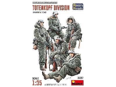 Totenkopf Division. Kharkov 1943 - Resin Heads - image 3
