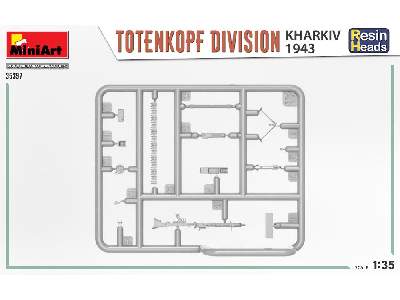 Totenkopf Division. Kharkov 1943 - Resin Heads - image 5