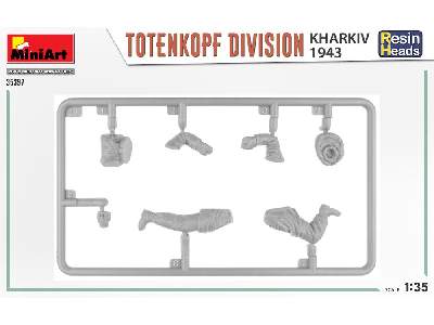 Totenkopf Division. Kharkov 1943 - Resin Heads - image 9