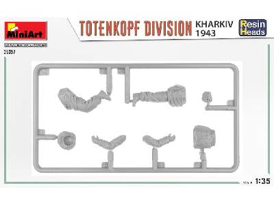 Totenkopf Division. Kharkov 1943 - Resin Heads - image 12