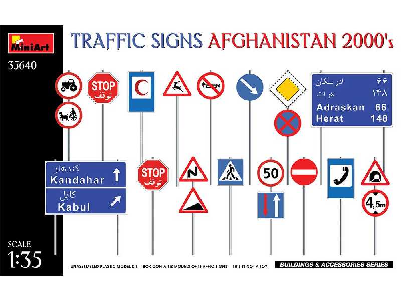 Traffic Signs Afghanistan 2000’s - image 1