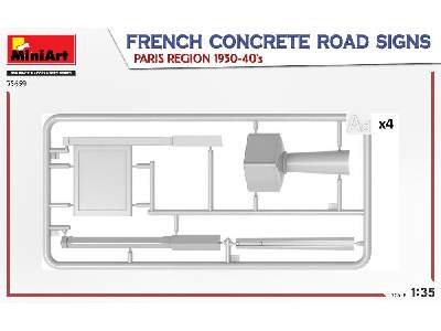French Concrete Road Signs. Paris Region 1930-40’s - image 5