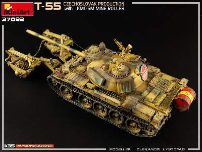 T-55 Czechoslovak Production With Kmt-5m Mine Roller - image 61