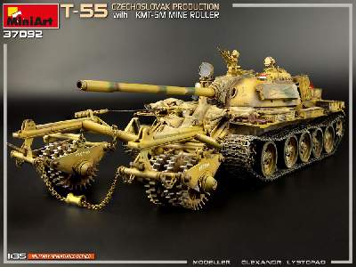 T-55 Czechoslovak Production With Kmt-5m Mine Roller - image 63