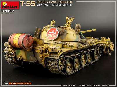 T-55 Czechoslovak Production With Kmt-5m Mine Roller - image 65