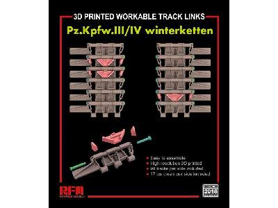 3d Printed Workable Track Links Pz.Kpfw.Iii/Iv Winterketten - image 1