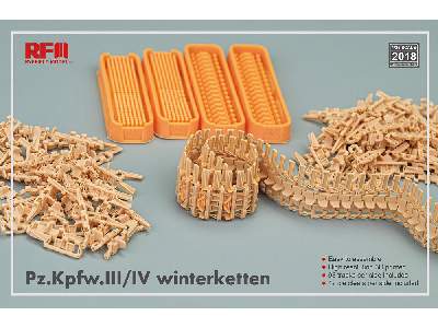 3d Printed Workable Track Links Pz.Kpfw.Iii/Iv Winterketten - image 2