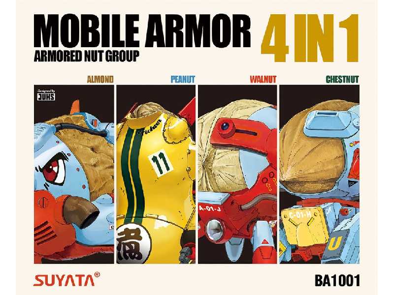 Mobile Armor 4 In 1 - Armored Nut Group - image 1