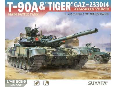 T-90a Main Battle Tank & "tiger" Gaz-233014 Armoured Vehicle - image 1