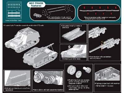 Sd.Kfz.165 Hummel Late Production w/NEO Tracks - image 2