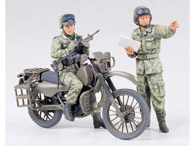 Japan Ground Self Defense Force Motorcycle Reconnaissance Set - image 1