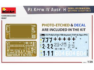 Pz.Kpfw.IV Ausf. H Nibelungenwerk. Mid Prod. August 1943 - image 3