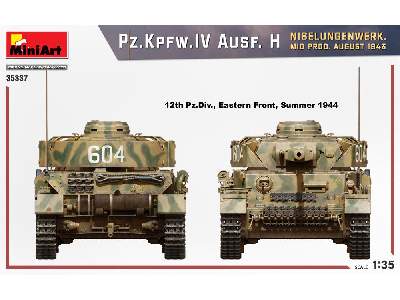 Pz.Kpfw.IV Ausf. H Nibelungenwerk. Mid Prod. August 1943 - image 6