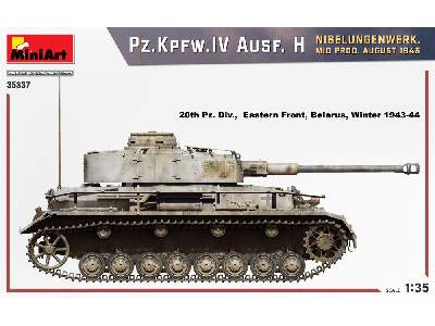 Pz.Kpfw.IV Ausf. H Nibelungenwerk. Mid Prod. August 1943 - image 9