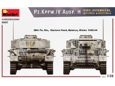 Pz.Kpfw.IV Ausf. H Nibelungenwerk. Mid Prod. August 1943 - image 10