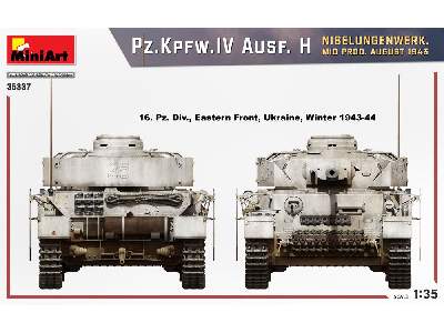 Pz.Kpfw.IV Ausf. H Nibelungenwerk. Mid Prod. August 1943 - image 12