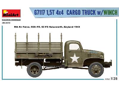 G7117 1,5t 4x4 Cargo Truck W/winch - image 28