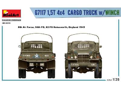 G7117 1,5t 4x4 Cargo Truck W/winch - image 29