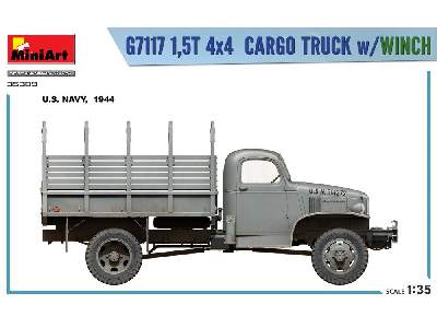 G7117 1,5t 4x4 Cargo Truck W/winch - image 32
