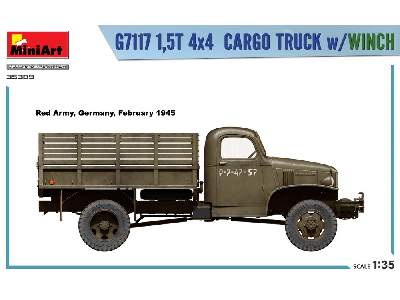 G7117 1,5t 4x4 Cargo Truck W/winch - image 34