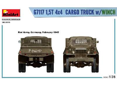 G7117 1,5t 4x4 Cargo Truck W/winch - image 35