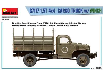 G7117 1,5t 4x4 Cargo Truck W/winch - image 36