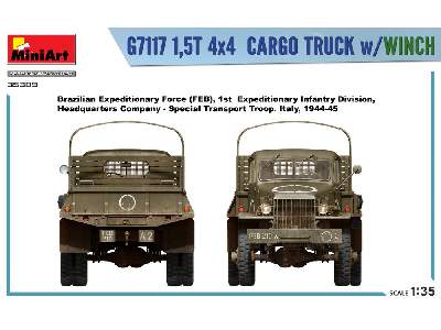 G7117 1,5t 4x4 Cargo Truck W/winch - image 37