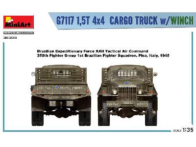 G7117 1,5t 4x4 Cargo Truck W/winch - image 39