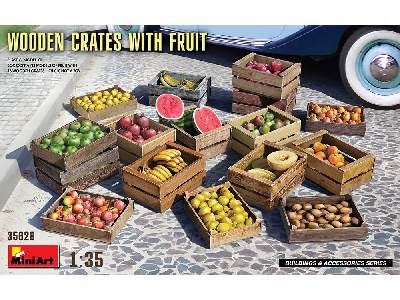 Wooden Crates With Fruit - image 1