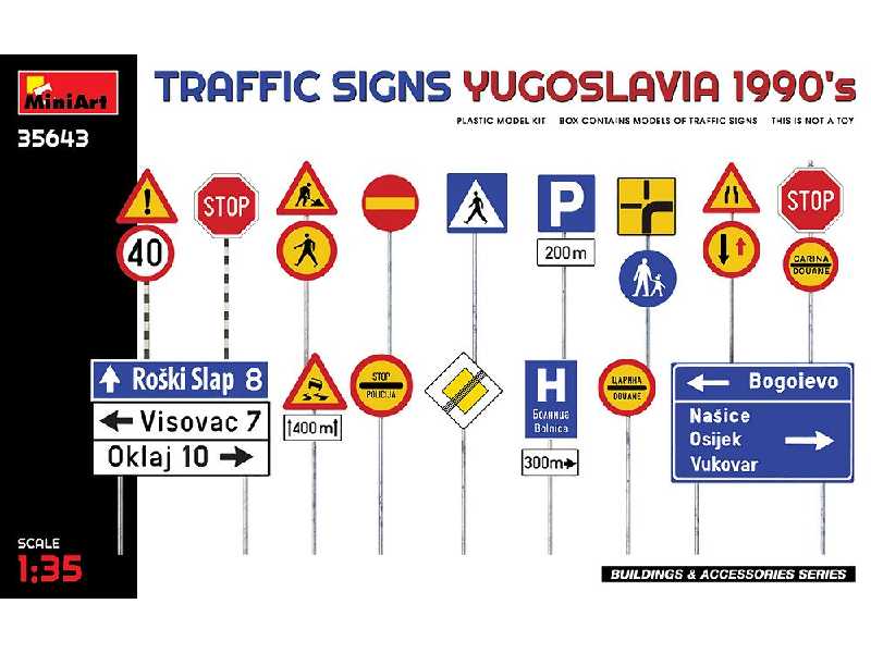 Traffic Signs - Yugoslavia 1990's - image 1