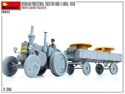 German Industrial Tractor D8511 Mod. 1936 With Cargo Trailer - image 21