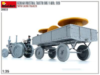 German Industrial Tractor D8511 Mod. 1936 With Cargo Trailer - image 22