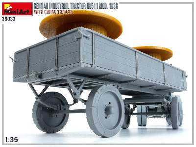 German Industrial Tractor D8511 Mod. 1936 With Cargo Trailer - image 23