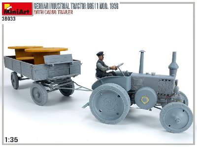 German Industrial Tractor D8511 Mod. 1936 With Cargo Trailer - image 25